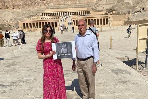 Excursão privada de Luxor para a margem oriental e a margem oeste do Nilo