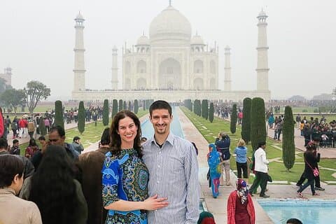All Inclusive Taj Mahal og Agra Tour med Superfast tog fra Delhi