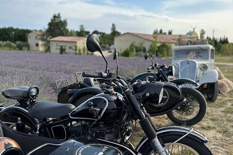 Aix-en-Provence: Lavendel- och vingårdstur med sidovagn