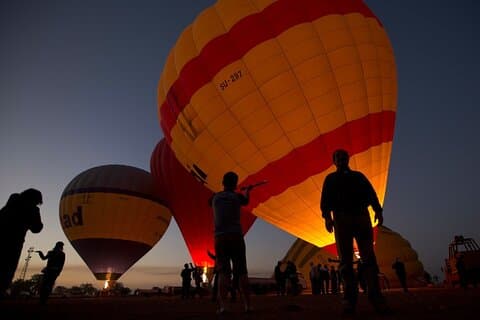 Visite de 2 jours à Louxor et Hurghada et balade en montgolfière