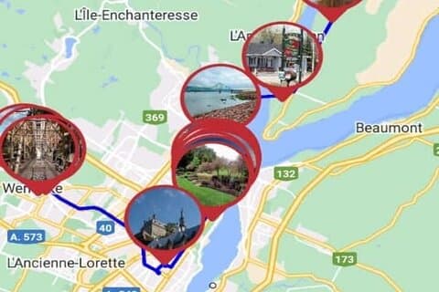 APP Self-Guided Tours Quebec with Audioguide