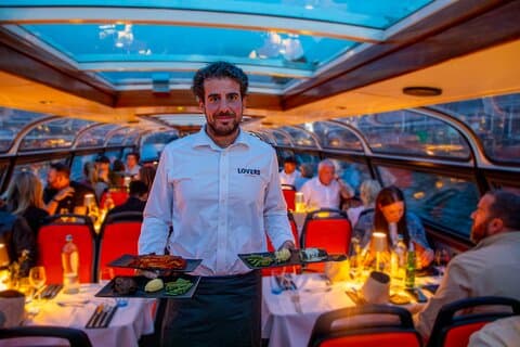 Dinner Canal Cruise Amsterdam: 4-Courses Including Drinks