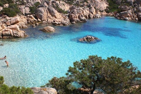 La Maddalena-skjærgården og Caprera-båttur fra Palau