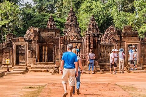 Banteay Srei og Beng Mealea heldags privat tur