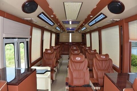 Daglig Shuttle Bus Transfer Hanoi til Pu Luong eller retur