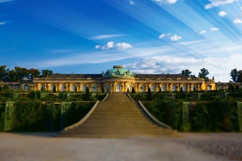 Privat tur fra Berlin: Potsdam og Leipzig med privat chauffør