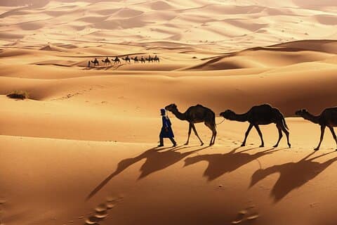 Tour privado de 3 días por el desierto desde Marrakech al desierto de Merzouga