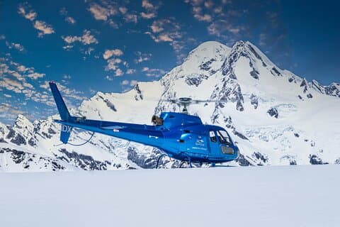 Private Flight - 2 Glaciers - Snow Landing - Franz Josef - 35mins