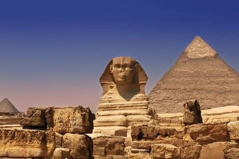 Tur til pyramiderne i Giza, egyptisk museum og basar fra Alexandria