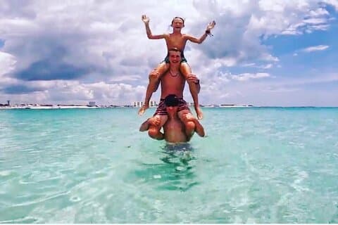 4-timers privat Crab Island-tur i Fort Walton Beach