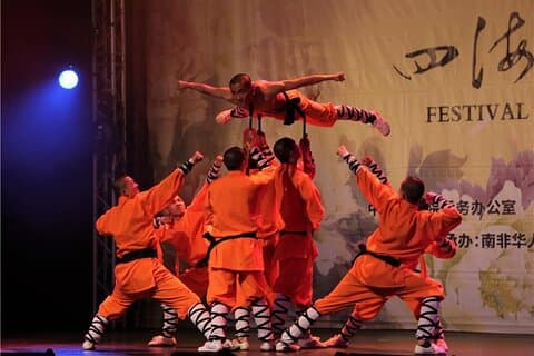 Visite privée d'une demi-journée à Zhengzhou : temple Shaolin et spectacle de Kungfu