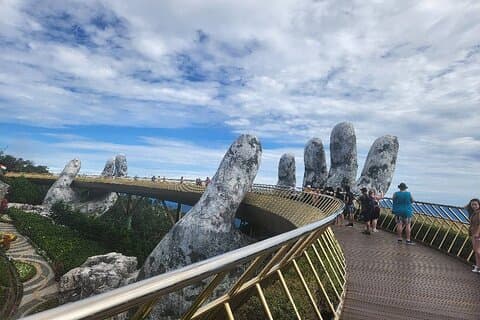 Golden Bridge Ba Na Hills-Hai Van Pass-Lap An Lagoon-Private Tour