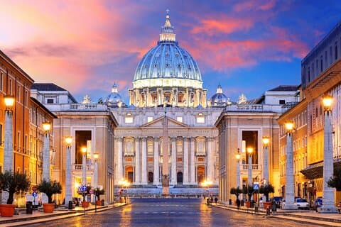Vatikanen, Colosseum, St Peters Basilica Super Pass med transport