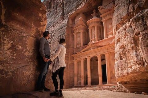 Amman Airport Private Transfer To Petra By Minivan