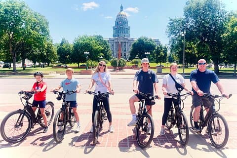Denver's hoogtepunten en Hidden Gems begeleide e-bike-tour