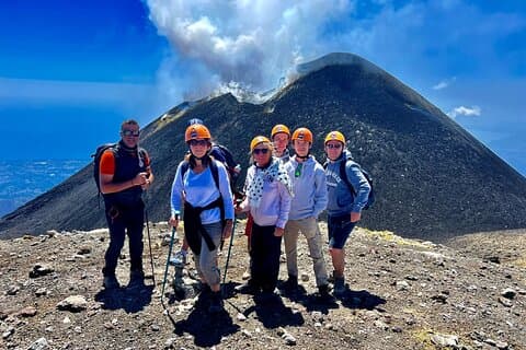 Trekking dans les cratères du sommet de l'ETNA
