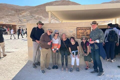 Visita guiada a Luxor do Cairo de avião visitando a tumba de Tut