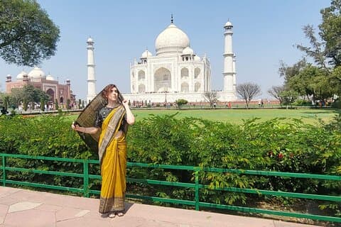 Taj Mahal, Agra Fort & Baby Taj Tour från Delhi - All Inclusive