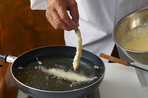 Heet! Tempura Rijstkom ervaring maken in Nara