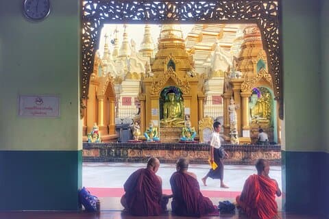 En dags Yangon fototur