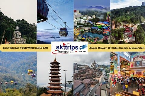 Genting Highland privat dagstur med Skyway taubanetur