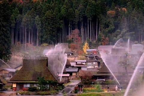 Excursión de un día a Amanohashidate e Ine Bay con crucero y pueblo de Miyama