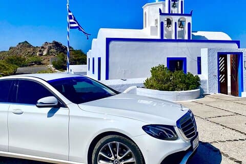 Santorini Limousine Privat halvdagstur