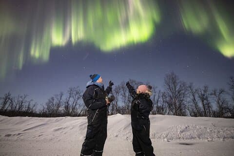 Aurora Chase from Tromso with Photos