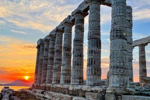 Atene : gita di mezza giornata a Capo Sounio / Tempio di Poseidone Semi privato