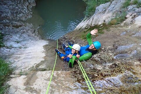 Canyoning "Gumpenfever" - Beginner Canyoningtour voor iedereen