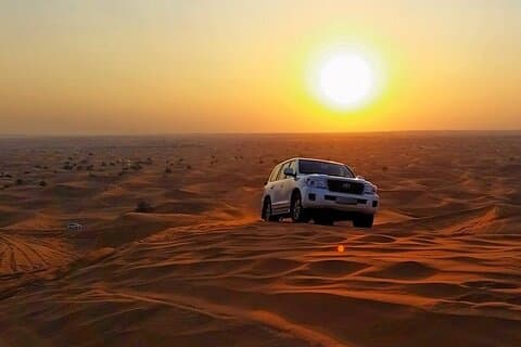Privat morgonökensafari med kamelridning Dubai