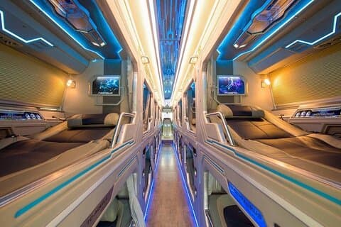 Hanoi til Sapa Bus - Privat kabinebus