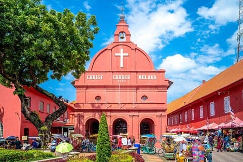 Tagesausflug zum UNESCO-Weltkulturerbe Malakka mit Mittagessen ab KL