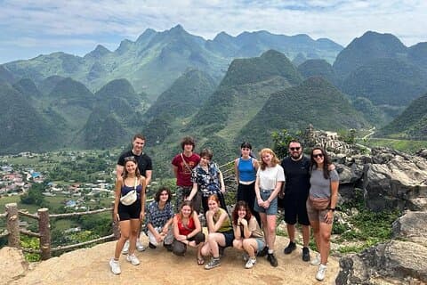 Von Hanoi : 3-tägige Motorrad Ha Giang Loop Tour