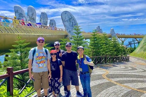 Full-Day Private Tour in Golden Bridge and Ba Na Hills
