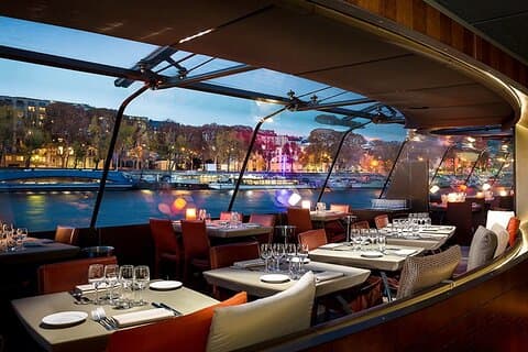 Paris middagskryssning - Bateaux Parisien Seine River