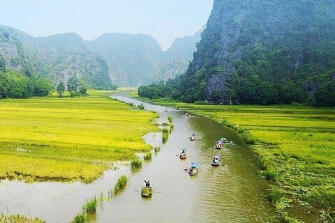 Ninh Binh destaca Hoa Lu/Bai Dinh-Trang An/ Tam Coc- Mua Cave