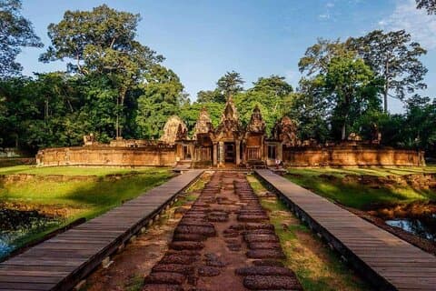 Grupo Rolouse Templo Beng Mealea Banteay Srei