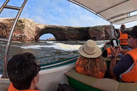 Esplorare le Isole Ballestas da Ica in mobilità turistica