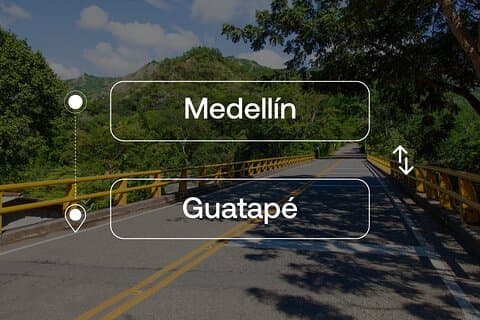 Medellín to or from Guatapé Private Transfer