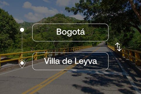 Bogotá da o per Trasferimento privato a Villa de Leyva