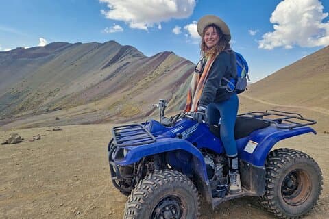 The Ultimate: Red Valley + Rainbow mountain by ATV no hiking