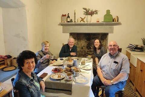Private visit in an Irish Castle Home