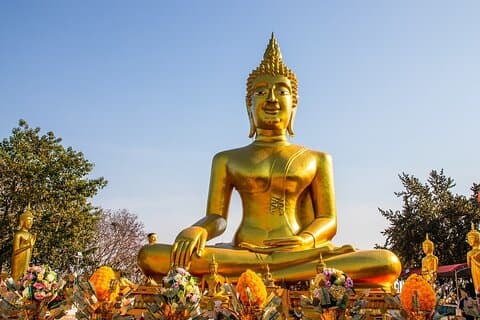 Visita guiada compartilhada no mercado flutuante e na cidade de Pattaya
