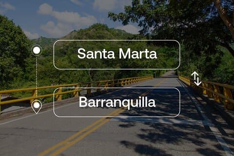 Transferência privada de Santa Marta de ou para Barranquilla