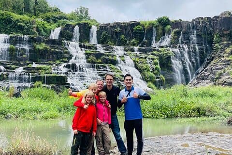 Drei Wasserfälle in Dalat mit privater Tour