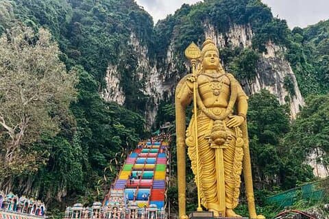 Batu Caves en Culturele Tour Kuala Lumpur (Privé)