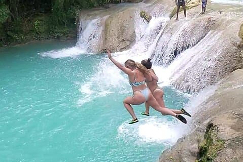 Bluehole, Secret Falls and Dunn's River Day Trip from Montego Bay