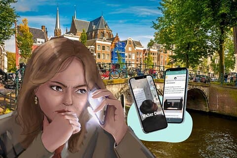 Descubra Amsterdã jogando! Jogo de fuga - O caso Walter