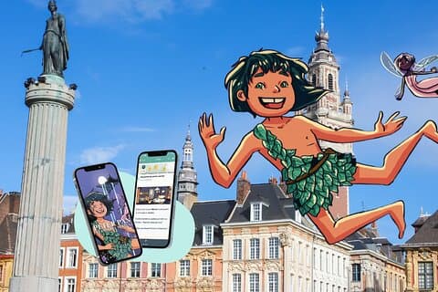 Fluchtspiel für Kinder in der Stadt Lille - Peter Pan
